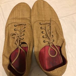 Beige shoes